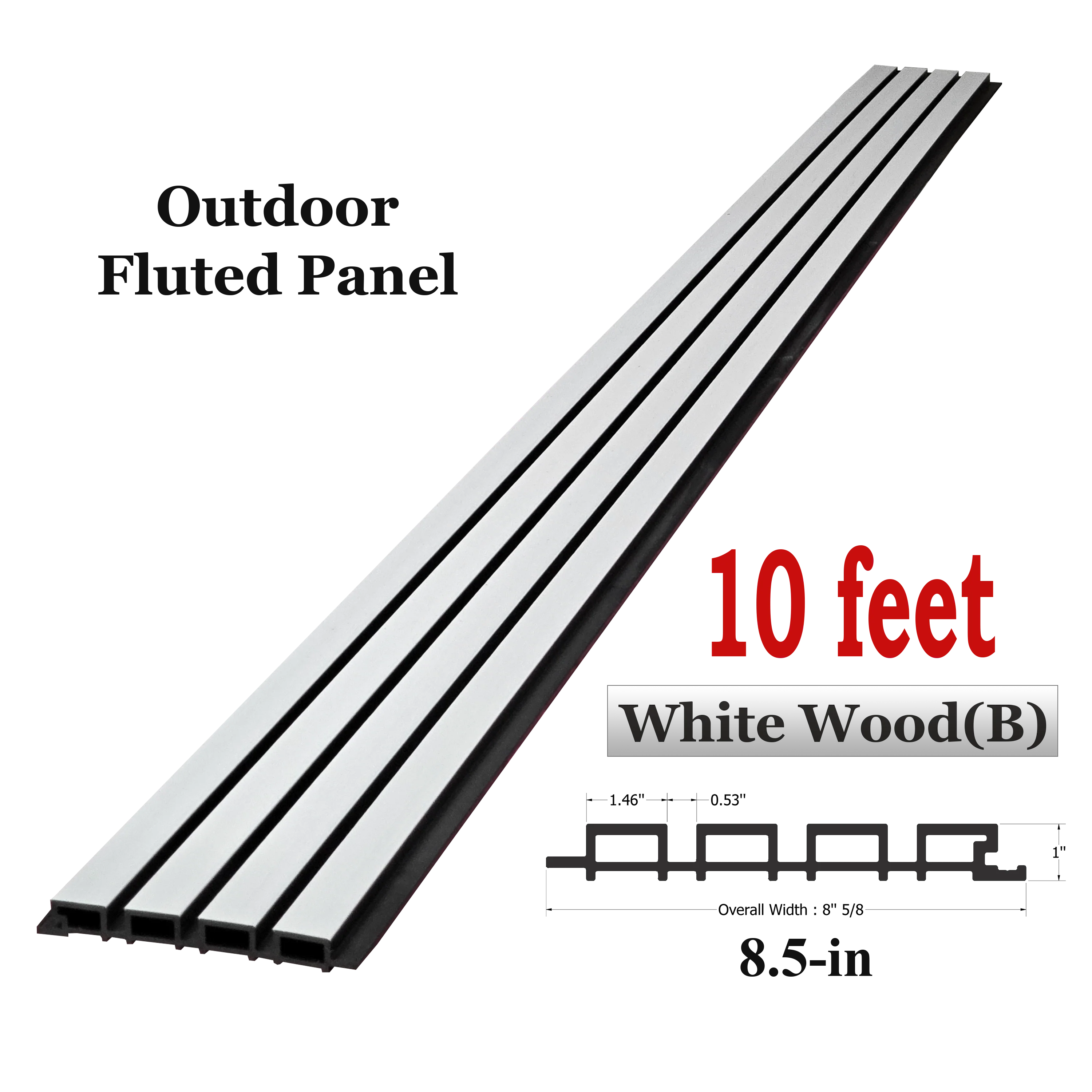 WPC Fluted Panel
